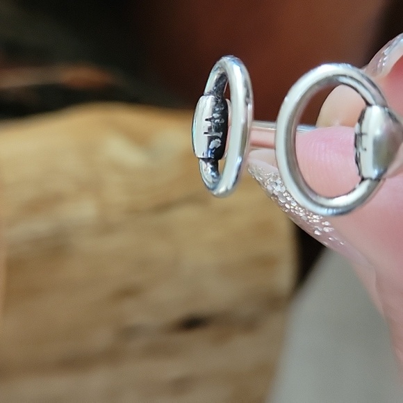 Hermes Paris Vintage Nausicca Ring, Authentic .925 Silver, Size 54 - Picture 3 of 15